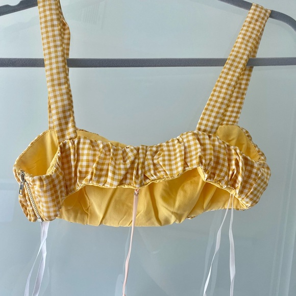 NWT REVOLVE More to Come Talia Matching Set - Yellow - Picture 3 of 5